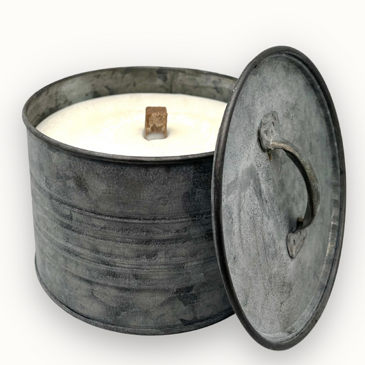 Brockenfeuer "Albus" - Wachsfresser / Wachsfeuer / Outdoorkerze