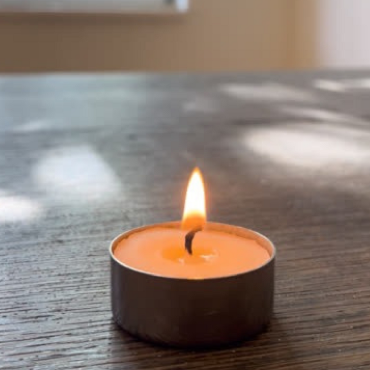 Luchsberg® nachhaltige Teelichter in wiederverwendbarer Edelstahlhülle - Windlichter und ökologische Kerzen aus recyceltem Wachs