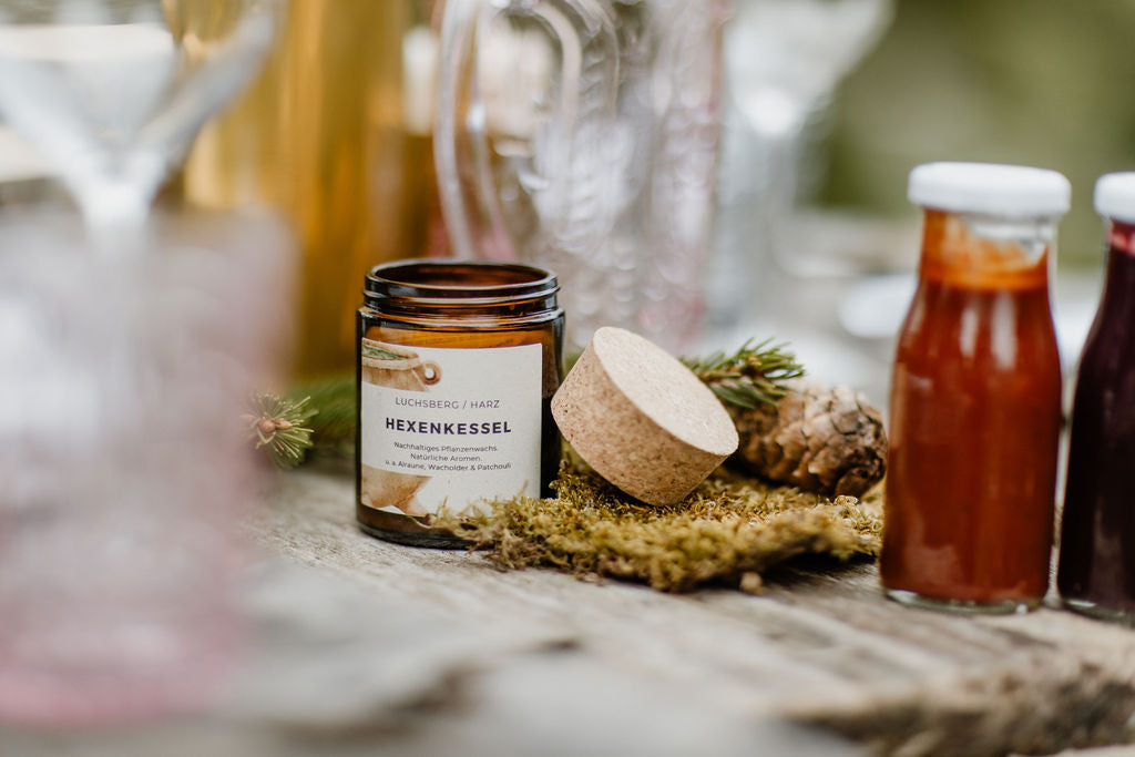 Aromakerze "Kräuterkerze"