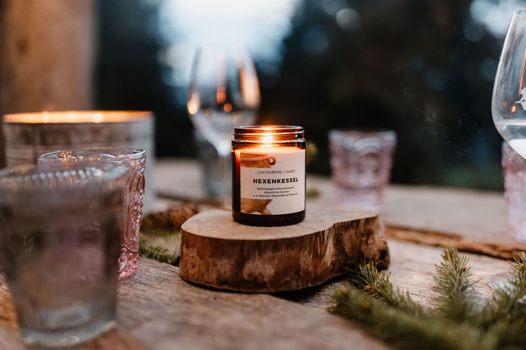 Aromakerze "Kräuterkerze"